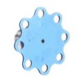 thumbnail image 4 of 500ML Square Radiator Coolant Oil Catch Can Tank Aluminium Alloy Universal Auto Parts, 4 of 5