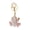 Pink, variant on HUANLEDASH Creative Frog Pendant Keychain Sparkling Rhinestones Inlaid Car Keyring Backpack Bag Charm Keychain Accessories