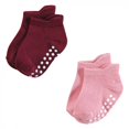 thumbnail image 5 of Hudson Baby Infant Girl Non-Skid No-Show Socks, Multi Girl, 2-4 Toddler, 5 of 8