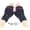 Navy, variant on Women's USB Heated Gloves, Half-Finger Design with Touch Screen Fingertips, Acrylic Knitted Winter Gloves for Typing and Cold Weather Comfort