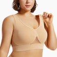 thumbnail image 3 of GXIPO Breathable Cool Liftup Air Bra,2024 Seamless Wireless Plus Size Lingerie Women, Large Size Sports Bras Underwear Complexion 4XL, 3 of 3