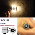 thumbnail image 1 of 2 piezas 1156 P21W BA15S 1141 27 SMD 5050 Luz de señal de giro bombilla de freno antiniebla trasera LED blanco ámbar rojo Hielo Azul 12V 24V 1157 BAY15D P21/5W BAU15S PY21W huangjie unisex, 1 of 2