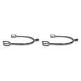 thumbnail image 4 of 2x espuelas de caballos para mujeres/niños prácticos reutilizables equipos ecuestres portátiles resistentes entrenamiento ecuestre de la aleación de L, 4 of 8