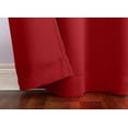 thumbnail image 3 of Sun Zero 51748 Easton Panneau de Rideau de Poche à Tige Écoénergétique, 40 x 84 Po, Rouge, 3 of 5
