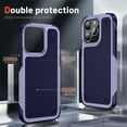 thumbnail image 2 of JTCASES for iPhone 14 Pro Max Case, Hybird PC TPU Anti-slip, Shockproof  Bumper, Military Drop Resistant, Rugged Heacy Duty Full Body Protective Shell for iPhone 14 Pro Max for Girls Men,  Lightpurple, 2 of 8