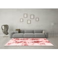 thumbnail image 3 of Ahgly Company Machine Washable Indoor Rectangle Abstract Red Modern Area Rugs, 2' x 3', 3 of 4