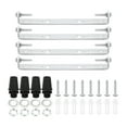 thumbnail image 1 of Unique Bargains 120mm Ceiling Light Plate Kit Light Fixture Mounting Bracket Plate Crossbar for Pendant Wall Light 4 Set, 1 of 7
