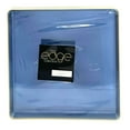 thumbnail image 5 of The Edge Collection 10.75" Transparent Blue with Gold Rim Square Plastic Dinner Plates:10CT, 5 of 5