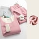 thumbnail image 2 of Minnieouse 1 Juego de ropa interior de poliéster para mujer, ropa interior portátil de Color sólido con cuello redondo, ropa de dormir térmica para Ropa interior Rosado Minnieouse AP013675-03, 2 of 6