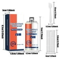 Clearance! Eewia Glue Ultimate Metal Kit Stainless Copper Aluminum