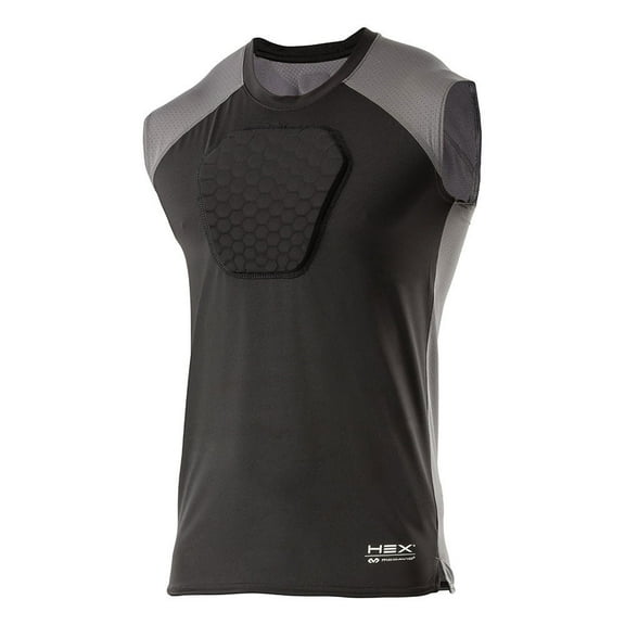 McDavid Youth Hex Sternum Shirt (Black, XS)