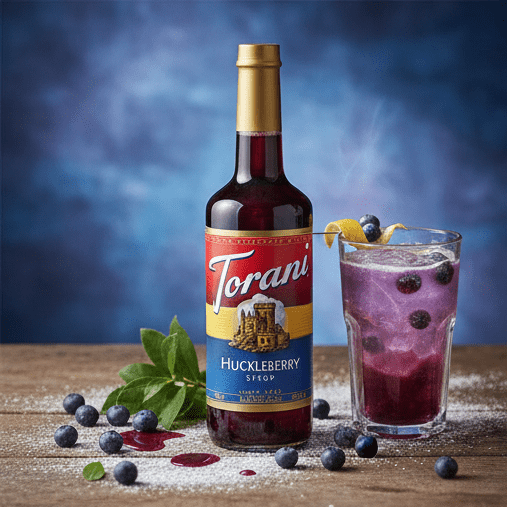Torani Huckleberry Syrup cs 12/750 ml