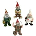 thumbnail image 6 of Homestyles Gardener Gnome Holding a Watering Can and Garden Tool Bag Extra Large Outdoor Garden Statue 21"H, 6 of 6