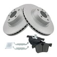 thumbnail image 4 of TRQ Front Brake Pad & Rotor Kit Brake Pads Brake Rotor Semi-Metallic Premium G-Coated Fits Select 2011-2017 BMW X3 2015-2018 X4, 4 of 4
