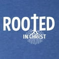thumbnail image 5 of Wild Bobby Rooted in Christ Inspirational/Christian Men Premium Tri Blend Tee, Vintage Royal, Medium, 5 of 5