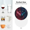 thumbnail image 6 of Kdxio Cool Wolf Head Funny Coasters,4 Pcs Leather Coasters,Housewarming Gifts,Protect Furniture from Water Marks Scratch and Damage, 6 of 6