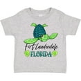 thumbnail image 3 of Inktastic Fort Lauderdale, Florida Happy Sea Turtle Boys or Girls Toddler T-Shirt, 3 of 5