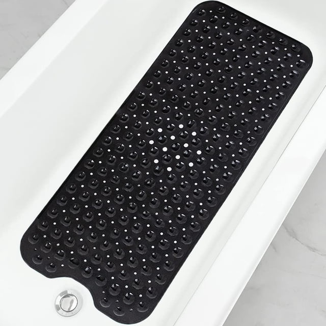 Alfombrillas de baño y ducha Linoows, extralarga y antideslizante