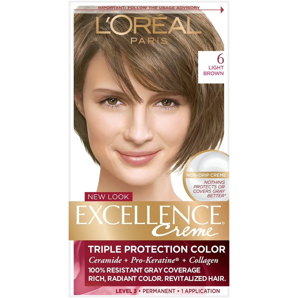 L'Oreal Paris Excellence Creme Permanent Triple Protection Hair Color