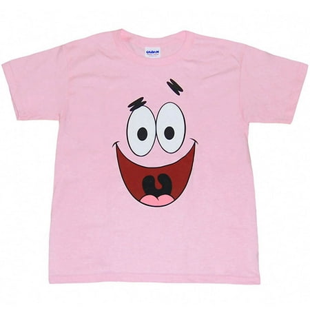 Spongebob Patrick Star Face Infant T-Shirt (Spongebob And Patrick Best Friend T Shirts)