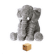 thumbnail image 1 of Peluche Almohada Elefante Grande Bebé 65 cm Lab.G Gris, 1 of 5