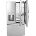 thumbnail image 1 of GE Profile 22.1 Cu. Ft. Counter-Depth French-Door Refrigerator with Door In Door Design Stainless Steel - PYD22KYNFS, 1 of 9