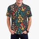 thumbnail image 1 of Fotbe Mushrooms And Flowers Camiseta Polo de Golf para Hombre con Estampado – Camisa Deportiva Transpirable con Cuello Abotonado-Medium, 1 of 6