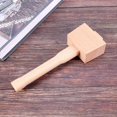 thumbnail image 4 of Newway 250mm Beech Solid Carpenter Wood Wooden Mallet Hammer Handle Woodworking Tool, 4 of 5