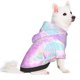thumbnail image 2 of Fotbe Purple Sparkling Butterfly Sudadera con Estampado para Perros Pequeños – Suéter con Capucha para Mascotas, Tela Suave de Forro Polar con Bolsillo-Medium, 2 of 7