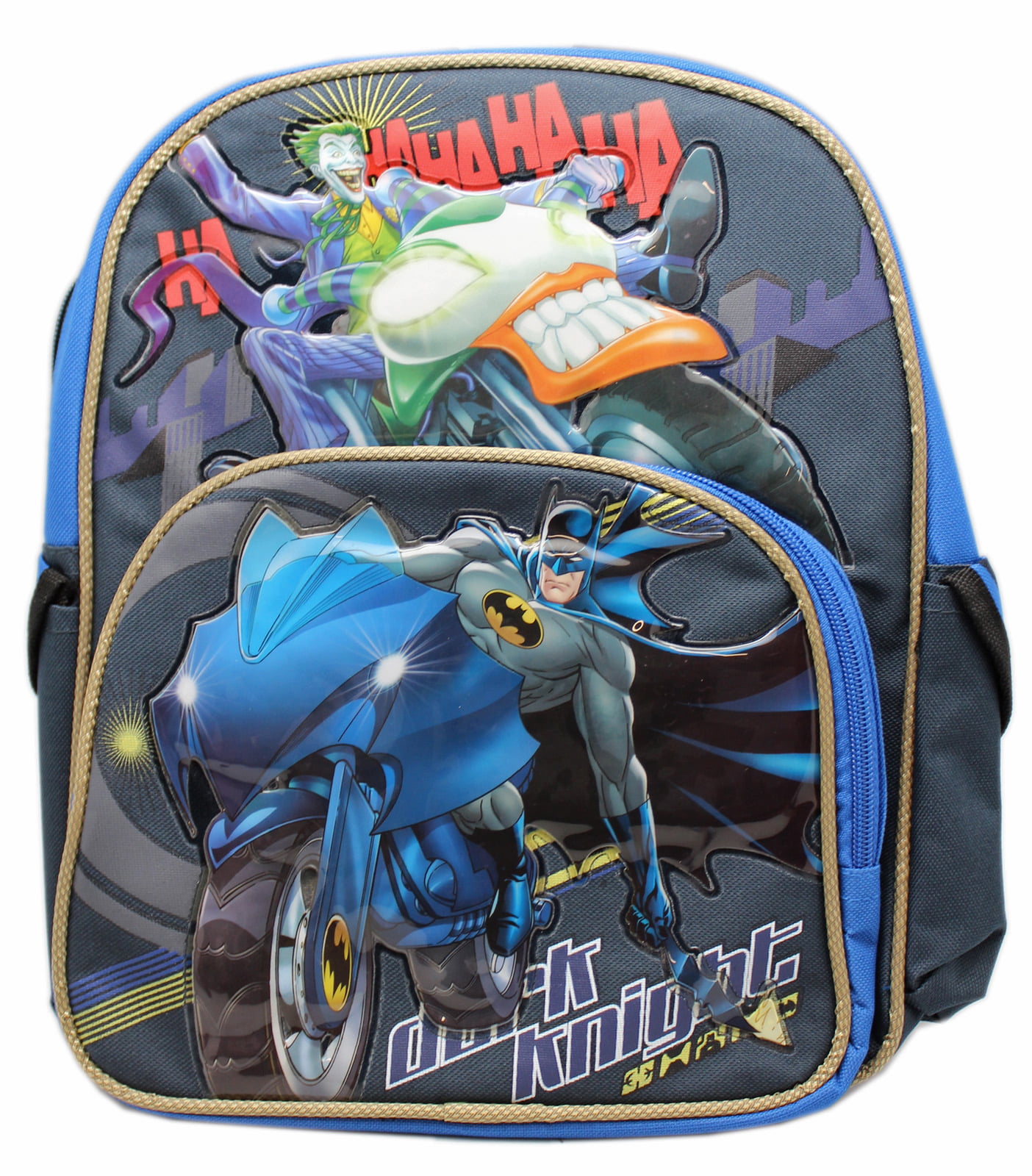 DC Comics Batman 12" Toddler School Backpack Boy's Book Bag 