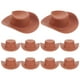 thumbnail image 5 of 10 mini sombreros de vaquero occidentales de plástico, sombreros en miniatura para casa de muñecas., 5 of 5
