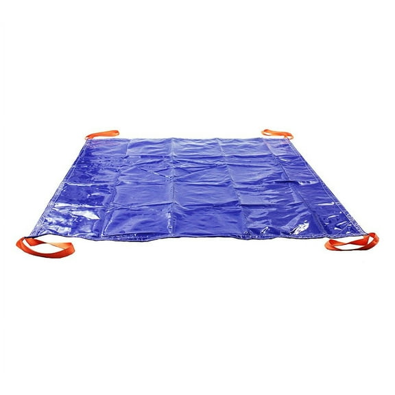 Snow Removal Tarps  Snow Tarp Demo 12' x 12' 26 oz Vinyl w/Webbing Loop 10,000 lbs