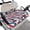American Star Stripe Pattern, variant on Whosucclay Forest Bear Golf Cart Seat Cover, Anti-Slip All-Weather Protection Durable Golf Cart Seat Towel Blanket for EZGO Club Car Yamaha, 52.36" x 32.28"