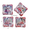 thumbnail image 2 of Square Ceramic Coaster Car and Santa - Set of 4, 2 of 3