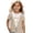 Beige, variant on LPKRT Girls Short Sleeve Tees Crewneck Cute Rabbit Graphic Summer Tops Children Casual Comfortable Clothes Orange 6-7 Years