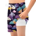thumbnail image 4 of joogoo Cloud Starry Boys Swim Trunks Beach Swimsuit Shorts Boxer 9-11Y, 4 of 8