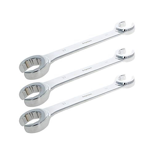 Utoolmart Clé Écrou, 24mm x 27mm Double Extrémité Ouverte, 3 Pcs