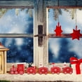 thumbnail image 3 of FUTUREORYY 1 Set Red Wooden Train Toy Christmas Mini Train for Home Decoration, 3 of 5