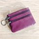 thumbnail image 1 of Monedero de piel auténtica estilo europeo y americano para mujer, bolso con cremallera para el hogar, bolso para llaves, tarjetero multifuncional, monedero, monedero, 1 of 6