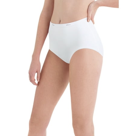 Hanes Womens 10pk White Briefs Underwear - White 9