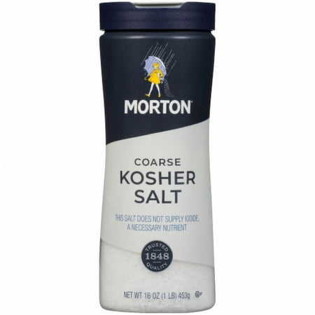 2X-Morton Coarse Kosher Salt - 16 oz