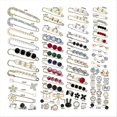 thumbnail image 2 of 70PCS Pearl Brooch,Pant Waist Tightener Safety Pin, 2 of 5