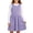 Purple, variant on hotojiny Girls Solid Sleeveless Jumper Dress Button Decorative Pinafore Dress Kids Casual A-Line Tank Dress Back-to-School(Purple,13-14 Years)