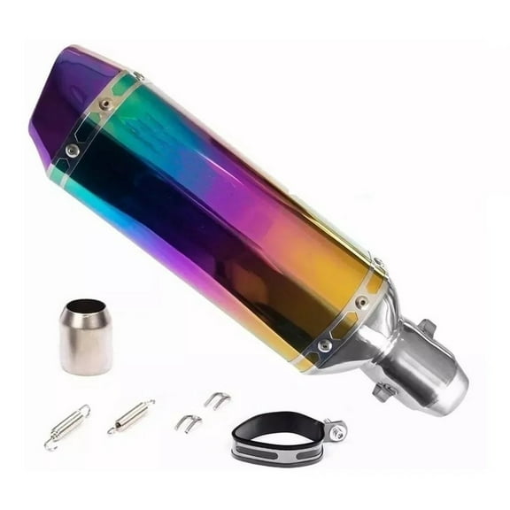 Motorcycle Exhaust Pipe Modified Muffler Pipe Moto Scooter Pit Bike Dirt Motocross For Nmax Tmax530 Msx125