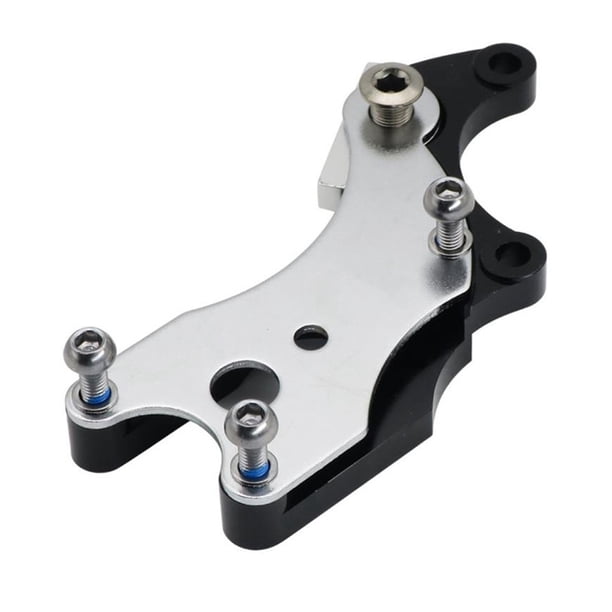 sweethay Adaptador de freno de disco de bicicleta, soporte de montaje de convertidor de frenado de reemplazo profesional portátil con tornillos Ciclismo Blanco