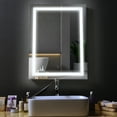 thumbnail image 3 of HOMCOM LED Wall Mount Bathroom Vanity Make Up Mirror w/Defogger - 36" x 28", 3 of 9