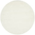 thumbnail image 2 of SAFAVIEH California Plush Solid Shag Area Rug, White, 3' x 3' Round - Modern Design, White, Non-Shedding & Easy Cleaning, Ultra Plush Thick Pile, Ideal for Living Room, Bedroom, 2 of 14
