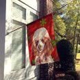 thumbnail image 2 of Carolines Treasures SC9747CHF Red Miniature Poodle Red Snowflakes Holiday Flag Canvas House Size, 2 of 4