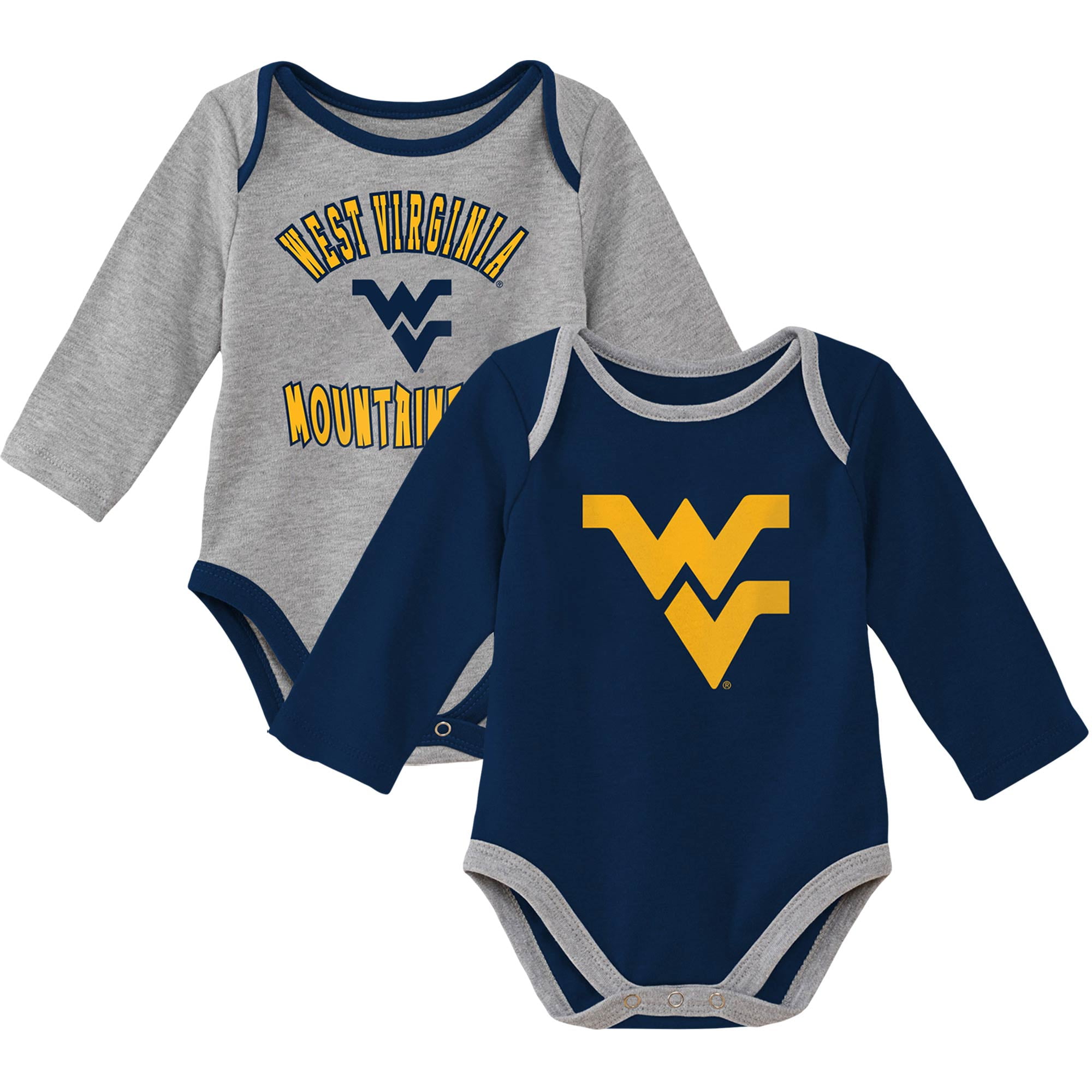 2 Pack NFL Infant Baltimore Ravens Long Sleeve Bodysuit