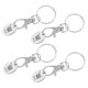 thumbnail image 5 of unbranded 4Ud Llaveros Token Para Carrito De Compras En Con Y, 5 of 8